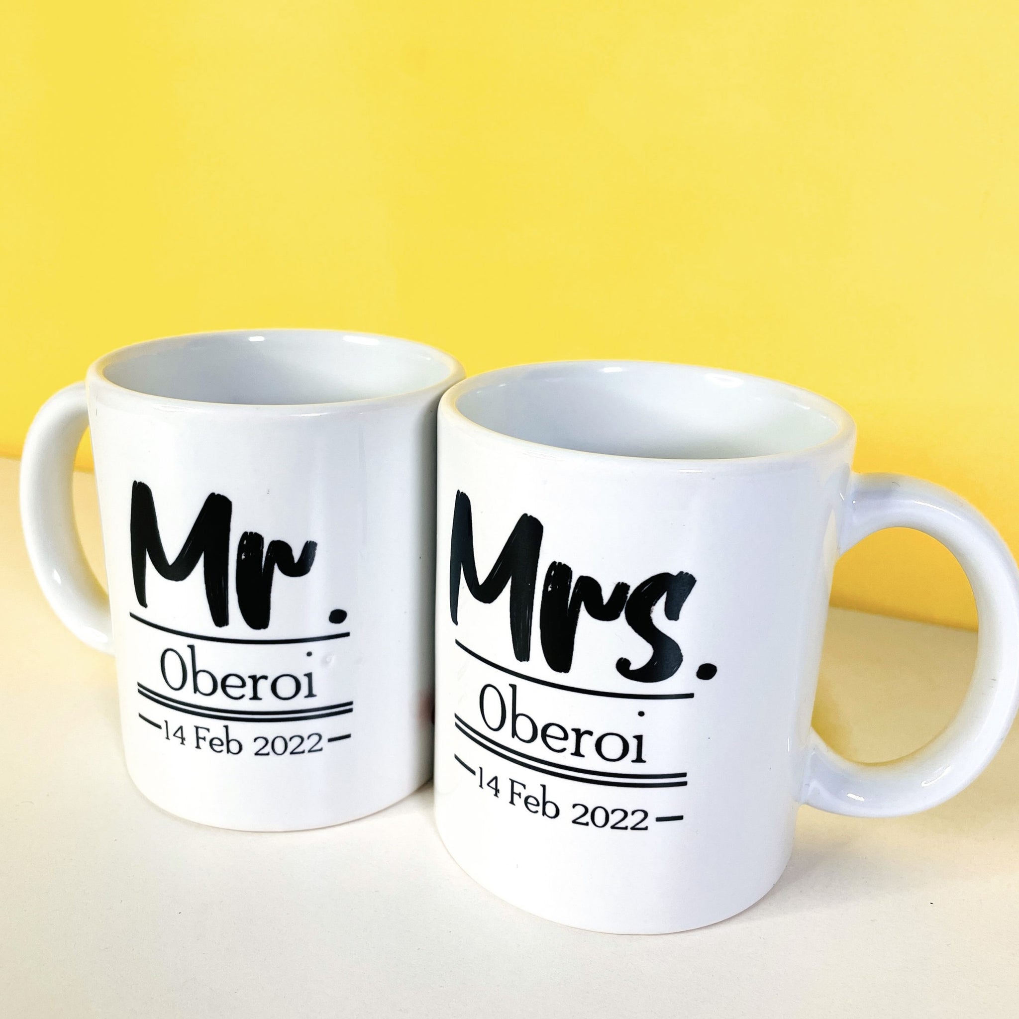Couples Mug - Mr and Mrs Mugs Set