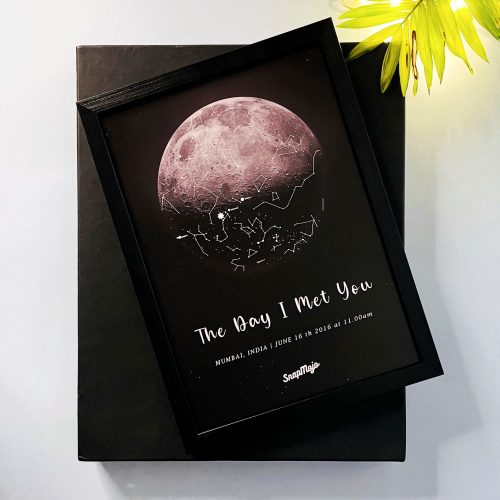 Personalized Moon Star Map